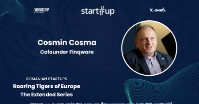 Cosmin Cosma, Finqware: ”If you always keep a plan B under your desk, then you don’t focus to believe in a happy end for your company”
