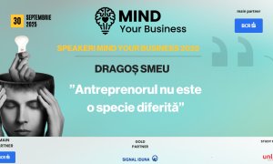 Speakerii Mind your Business despre wellbeing mintal | Dragoș Smeu, ”antreprenorul nu este o specie diferită”