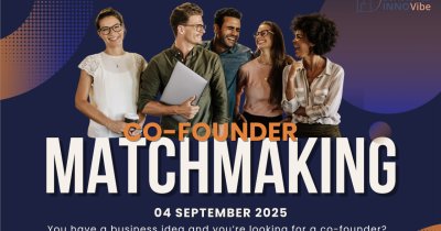 CO-FOUND ME! îți transformă ideile în business pe 4 septembrie