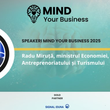 ANULAT Radu Miruță, ministrul Economiei, Digitalizării, Antreprenoriatului și Turismului, vine la Mind your Business 2025