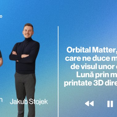 Orbital Matter face coloniile pe Lună un vis aproape devenit realitate: materiale pentru construcții direct în spațiu