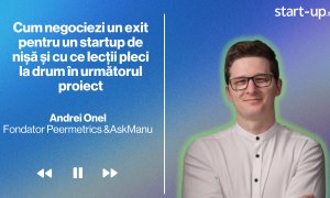 Cum negociezi un exit pentru un startup de nișă și cu ce lecții pleci la drum în următorul proiect