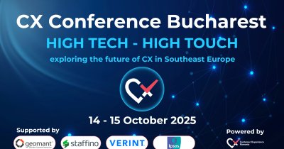 Viitorul Customer Experience se scrie la București. CX Conference 2025 reunește lideri globali și studii cheie, prezentate în premieră.