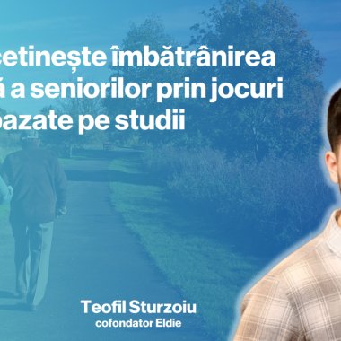 Eldie, startup-ul care ajută seniorii să-și păstreze mintea tânără