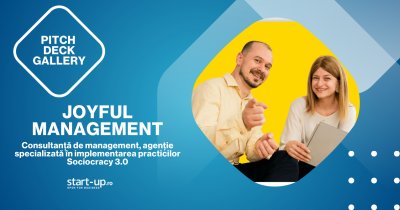 Startup Pitch | Joyful Management ajută ”patronii” să devină lideri și să renunțe la micromanagement