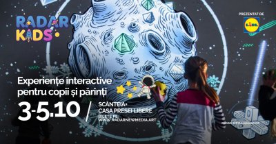 Radar Kids - locul de joacă unde copiii se bucură de mixul artă și tehnologie