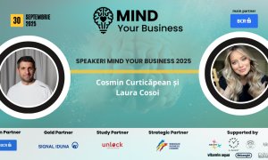 Cosmin Curticăpean și Laura Cosoi vin la Mind your Business