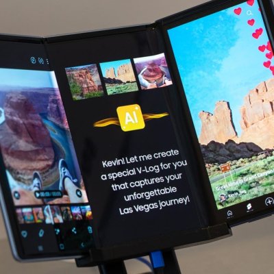 Samsung va lansa în curând telefonul pliabil cu 3 ecrane și ochelarii cu AI
