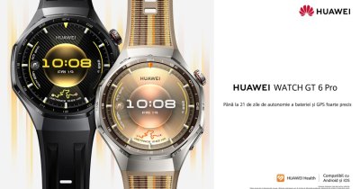 Huawei lansează seria Watch GT 6, cu baterii mai mari și noi funcții de sănătate