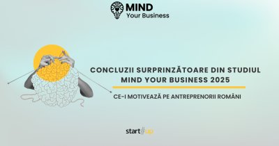 Concluzii surprinzătoare din studiul Mind your Business, ediția 2025: ce-i motivează pe antreprenorii români