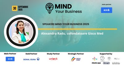 Speaker la Mind your Business 2025: Alexandra Radu, cofondatoare Gisco Med