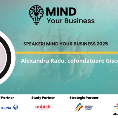 Speaker la Mind your Business 2025: Alexandra Radu, cofondatoare Gisco Med