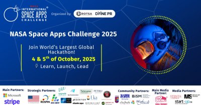 <span class="title-highlight">NASA Space Apps Challenge România</span> | 200 de participanți dezvoltă produse și aplicații