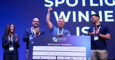 O echipă din Slovenia câștigă programul Spotlight pentru startup-uri din cadrul How to Web 2025
