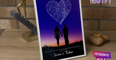 EnergyGift – afacerea românească ce transformă cerul nopții în tablouri personalizate unice