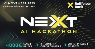 Deadline de înscriere 28 octombrie la hackathonul NEXXT AI pentru studenți
