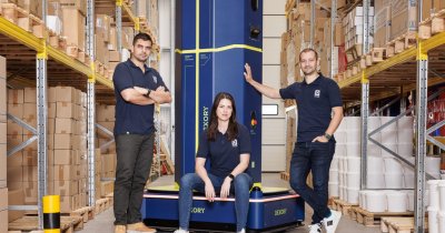 Dexory, companie de robotică și AI fondată de români în UK, investiție de 165 mil.$