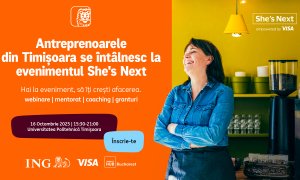 Antreprenoarele din Timișoara se reunesc la al doilea eveniment din Caravana She’s Next