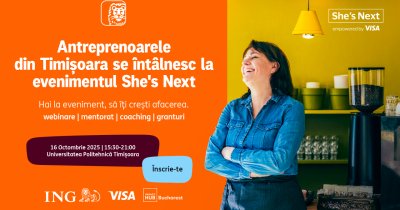 Antreprenoarele din Timișoara se reunesc la al doilea eveniment din Caravana She’s Next