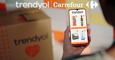 Intri pe Trendyol și cumperi și de la Carrefour. Cât durează până primești cumpărăturile