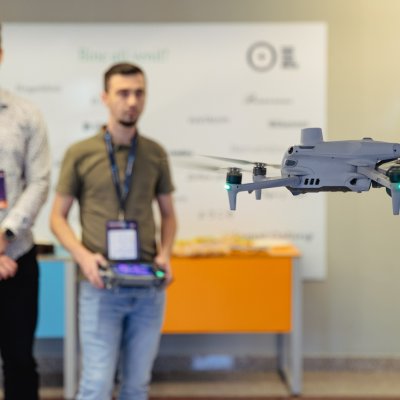 An autonomous interceptor that detects and neutralises enemy drones, the Romanian winner of the EUDIS hackathon