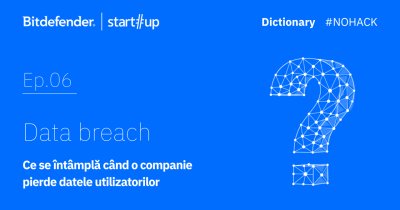 #NOHACK Dictionary: Data breach – ce se întâmplă când o companie pierde datele utilizatorilor