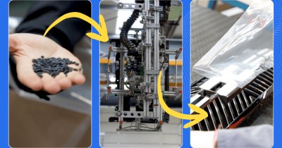 Fabrica în care plasticul se transformă în componente auto | România Face