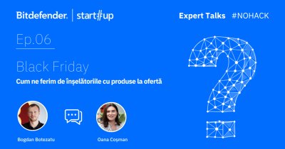 #NOHACK Expert Talks: Black Friday – cum te ferești de înșelătoriile cu produse la ofertă