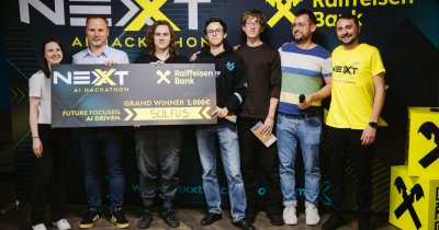 Câștigătorii NEXXT AI Hackathon 2025: hackathonul despre viitorul inteligenței artificiale în banking