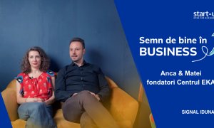 Antreprenoriat în familie: Anca și Matei, centrul EKA | încrederea oarbă te trece probele de foc