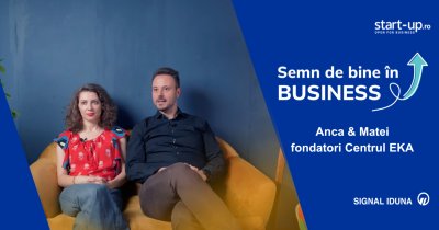 Antreprenoriat în familie: Anca și Matei, centrul EKA | încrederea oarbă te trece probele de foc