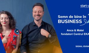 Anca și Matei, Centrul EKA: ”antreprenoriatul în cuplu e al naibii de greu și de frumos”