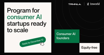 Equity-free consumer AI accelerator to help scale startups from thousands to 100M+ users