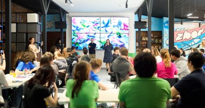 Ateliere de AI pentru tineri organizate de BCR și Google România în hub-urile ZBOR