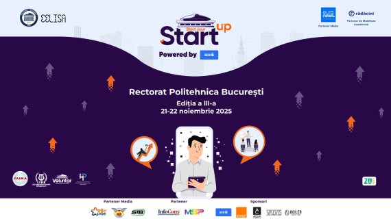 Start your StartUP 2025: festivalul de la Politehnică ce aduce antreprenoriatul în lumea elevilor și studenților