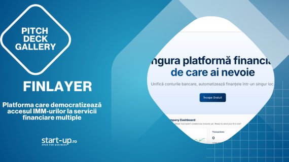 Startup Pitch | Finlayer, platforma care democratizează accesul IMM-urilor la servicii financiare multiple