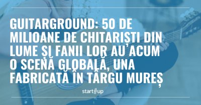 GuitarGround: 50 de milioane de chitariști din lume și fanii lor au acum o scenă globală, una fabricată în Târgu Mureș