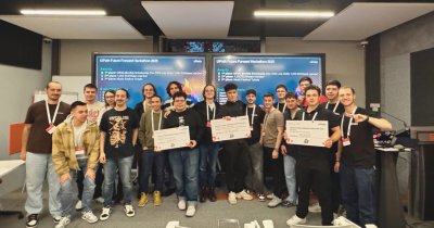 Zece echipe de studenți s-au întrecut la București pentru a construi Agenții AI ai viitorului