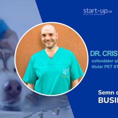 Dr. Cristian Cristea, cofondator PET STUFF: ”Cifrele se refac. Oamenii nu.”