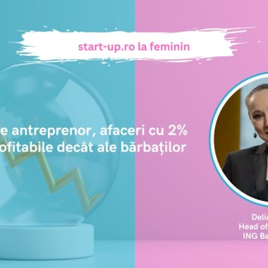 Femeile antreprenor, afaceri cu 2% mai profitabile decât ale bărbaților