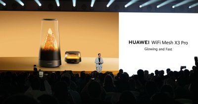 Huawei lansează noi telefoane și tablete, dar și... cel mai frumos router din lume