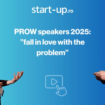 PROW speakers 2025: ”fall in love with the problem”