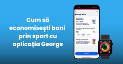 Move & Save: cum să economisești bani prin sport cu aplicația George