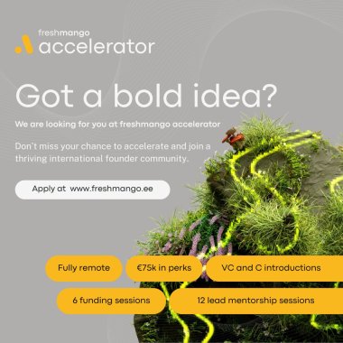 freshmango: acceleratorul estonian care găsește investiții pentru startup-urile europene