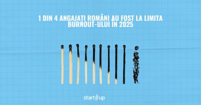 1 din 4 angajați români au fost la limita burnout-ului în 2025