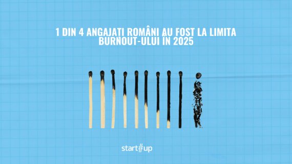 1 din 4 angajați români au fost la limita burnout-ului în 2025