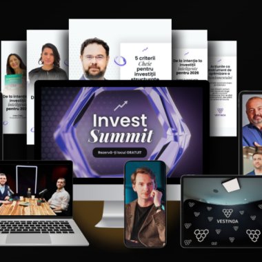 Startup-ul Vestinda organizează Invest Summit 2026