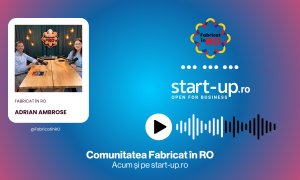 Podcasturile comunității Fabricat în RO, acum disponibile și pe start-up.ro