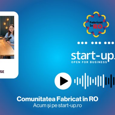Podcasturile comunității Fabricat în RO, acum disponibile și pe start-up.ro