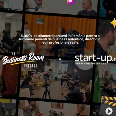 Podcasturile Business Room sunt disponibile audienței start-up.ro direct pe site